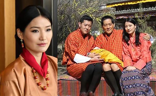 30岁不丹王后地位堪忧,和国王同行无缘红毯,被挤到边