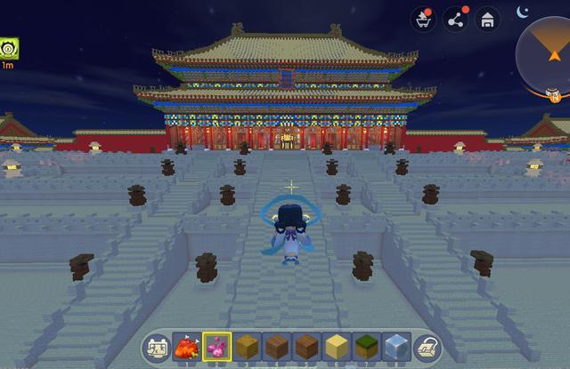 迷你世界:紫禁城是怎样搭建的?大神耗时3个月建成,霸气十足!
