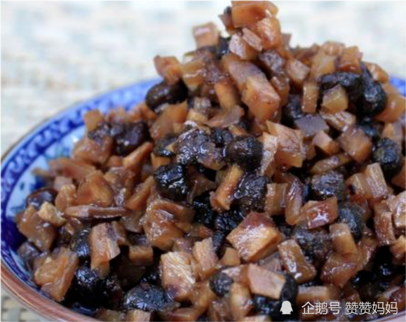 山东人记忆中的美食豆豉咸菜1个萝卜二两豆子腌好配粥真是香