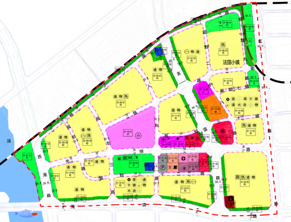 秦皇岛西港片区规划公示!亮点很多