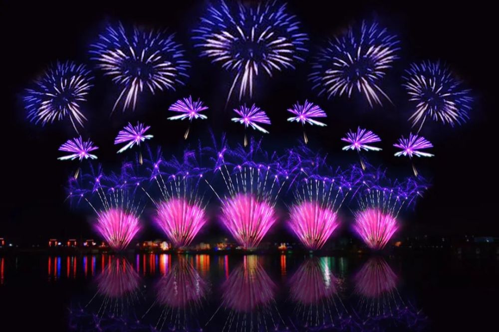 2022随州不夜城盛大开幕超燃超嗨烟花秀门票免费送