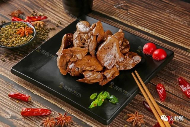 鲜卤鸭肝鲜卤素海参