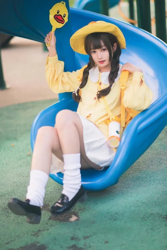 和平精英小黄鸭cos袜子,和平精英天使彩虹糖cos 和平精英 cos 小黄鸭