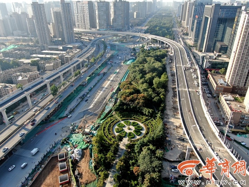 西安昆明路高架桥十一前通车快速连接西二环与西三环