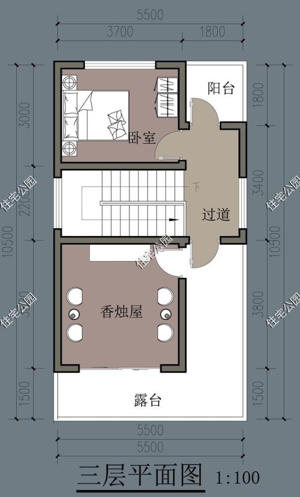 农村面宽51米深13米的自建房怎样设计布局好