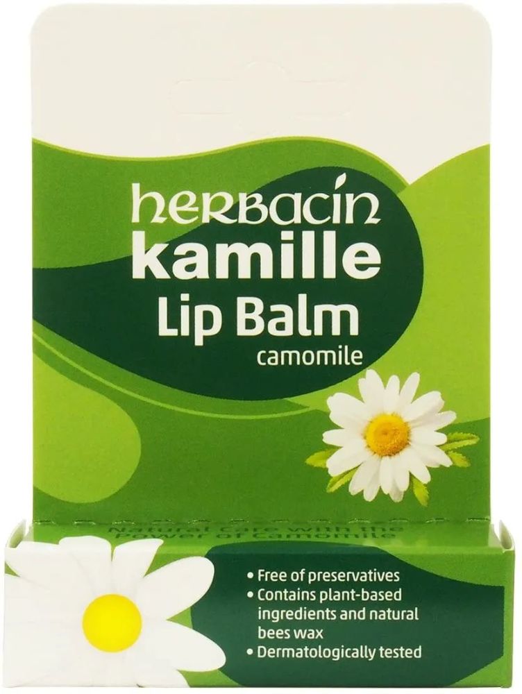 no.8  herbacin kamille lip balm洋甘菊蜜蜡润唇膏