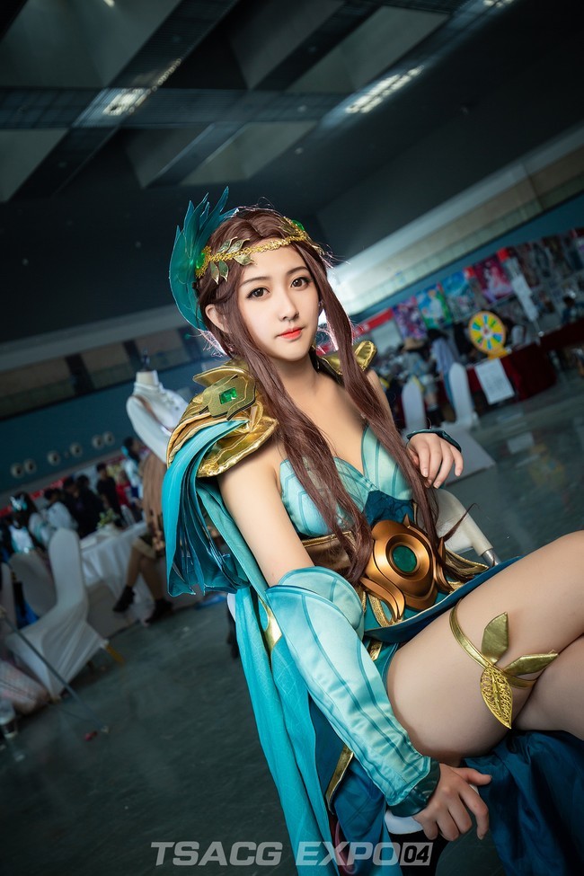 王者荣耀cos 虞姬场照
