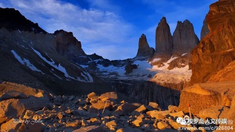 美丽的潘塔戈尼亚高原三塔-智利百内国家公园行摄