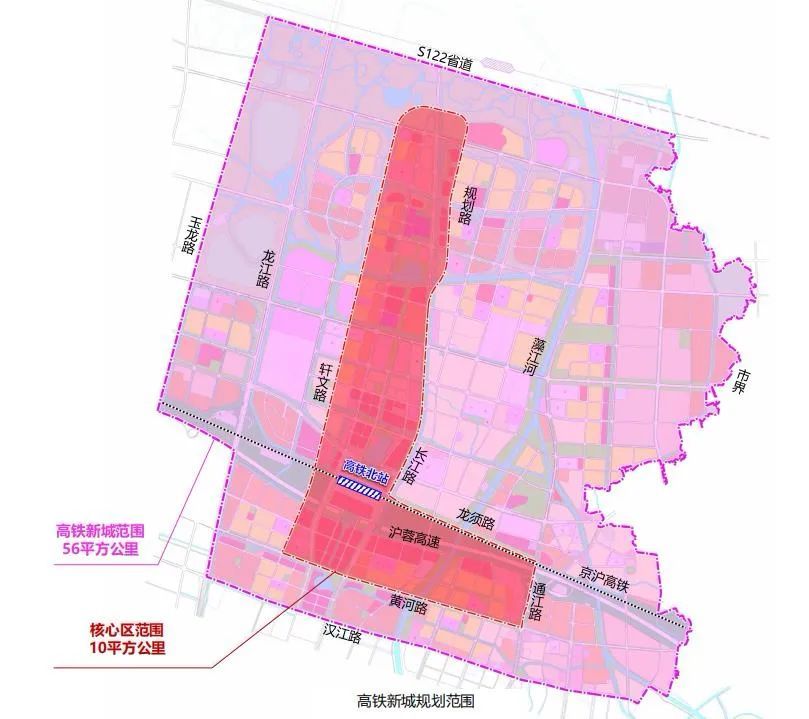 高铁新城建设指挥部按照"统一规划,分步实施"的总体要求和"一年打好