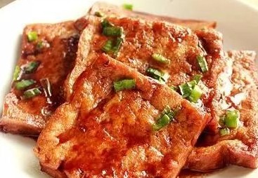 酱汁脆香豆腐