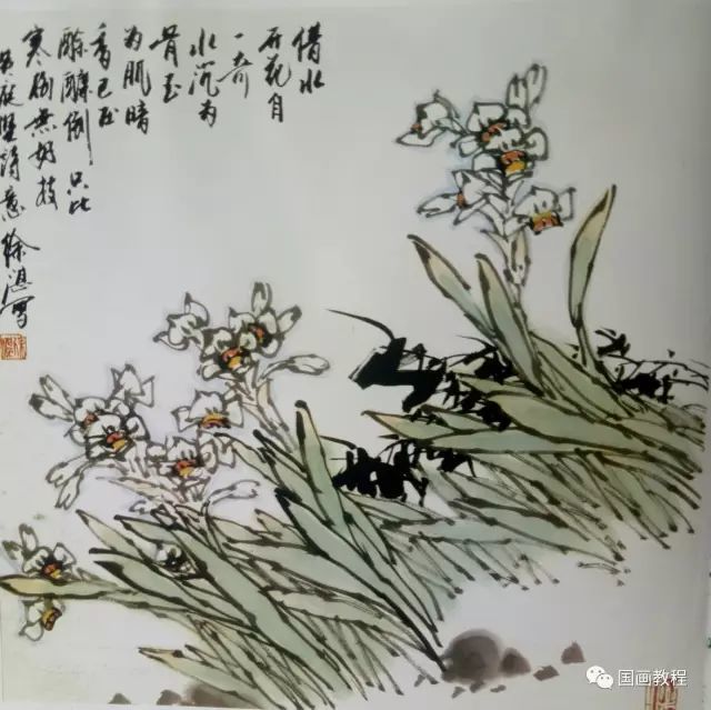 分享10种写意画的画法,学习好素材