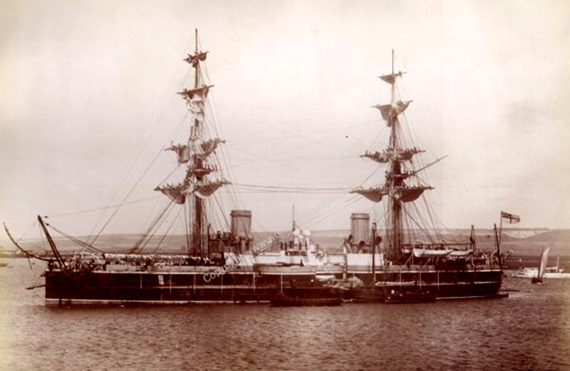 北洋水师"定远"号铁甲舰的前辈