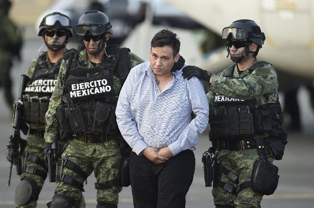 墨西哥警方逮捕毒贩