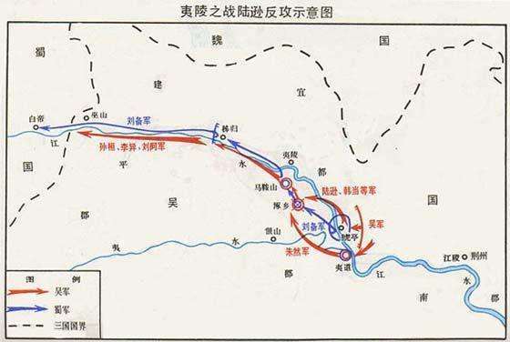 夷陵之战刘备居高临下为何会败给东吴陆逊