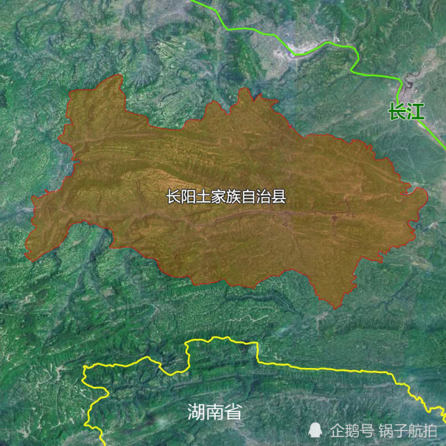 15张地形图,快速了解湖北省宜昌市辖的13个区县市