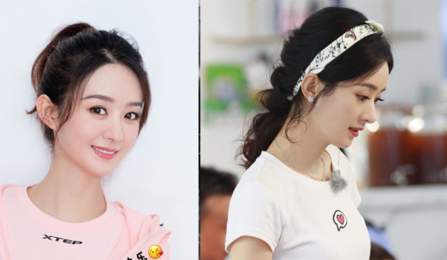 丸子头下岗了,今流行赵丽颖"女王发型",优雅好弄,谁用