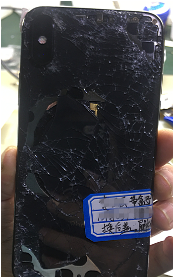 iphonex屏幕摔坏,手机无法开机故障维修
