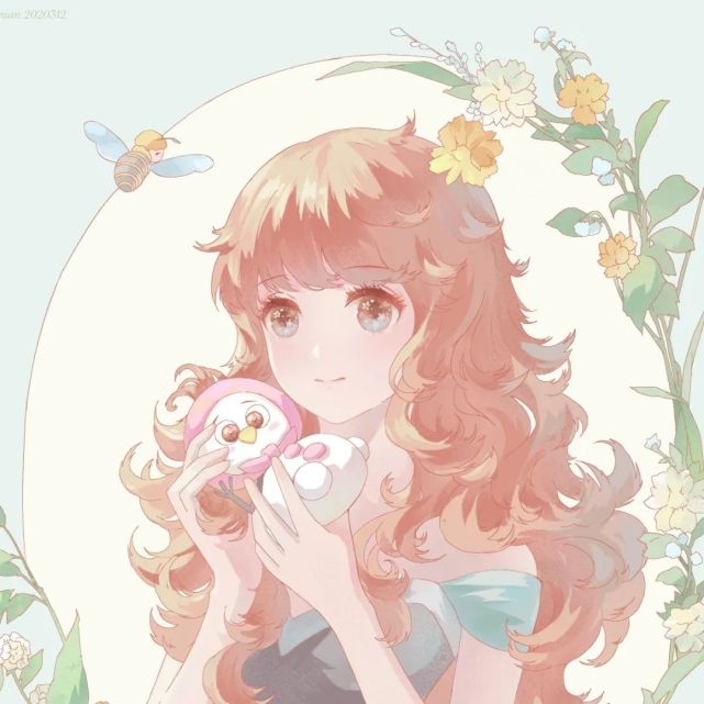 动漫女头可爱仙气