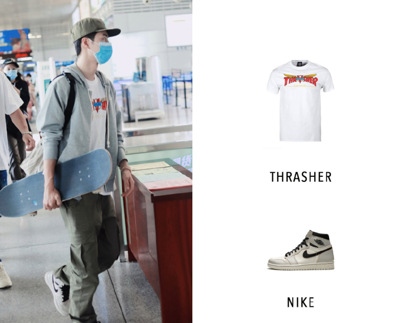 thrasher t恤   nike 运动鞋