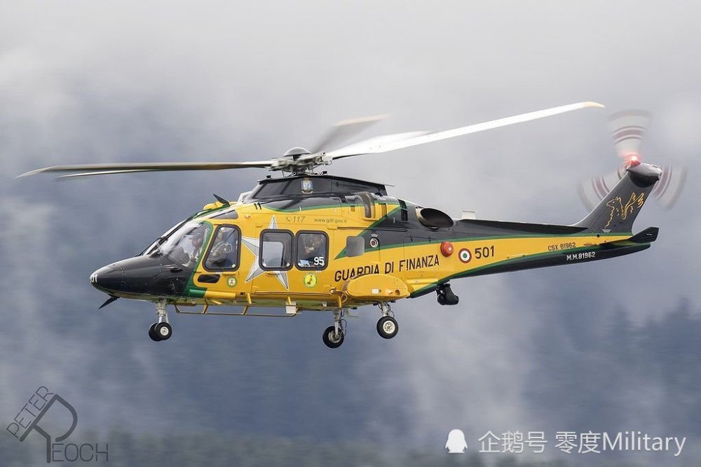 奥地利购买18架aw169m型直升机将替代云雀3型直升机