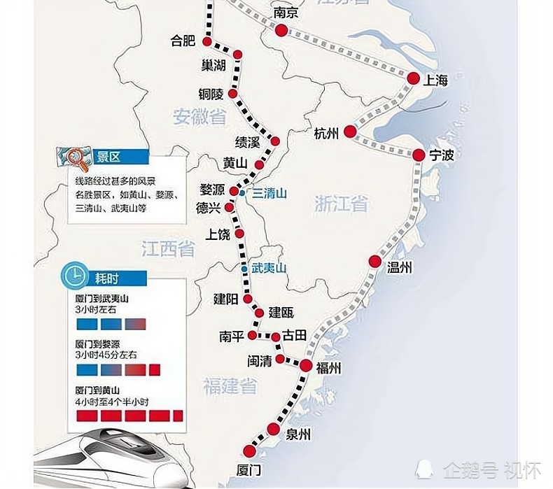 我国5条"美丽"高铁线路:其中4条已建成,另外1条明年通车!