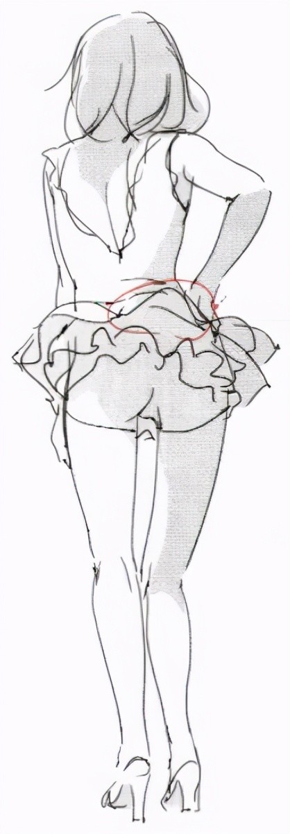 迷你连衣裙怎么画?迷你连衣裙的绘画技巧