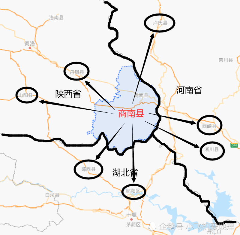 陕西商洛市有一个县位于陕豫鄂三省八县交界处是陕西的东南门