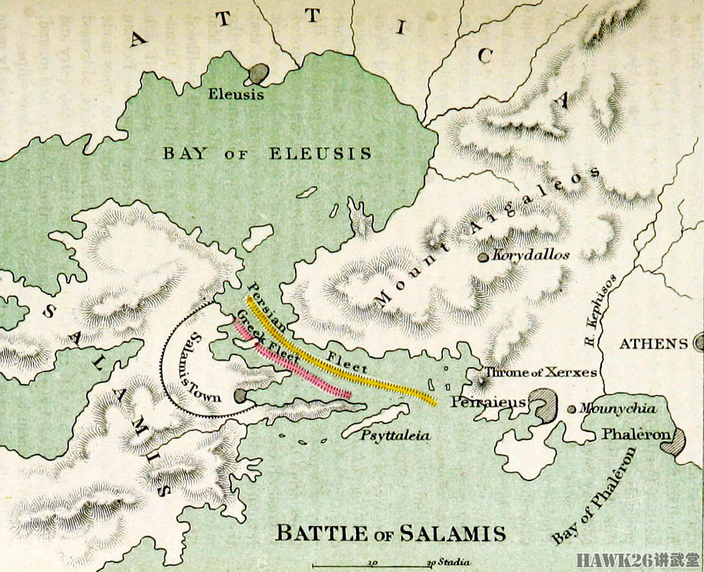 图说2500年前萨拉米斯海战希腊人以弱胜强奠定西方文化基础