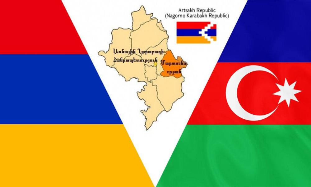 亚美尼亚国旗,阿塞拜疆国旗,卡拉巴赫旗帜