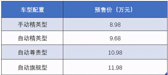 五菱凯捷8.98万起!三十万配置车型带回家