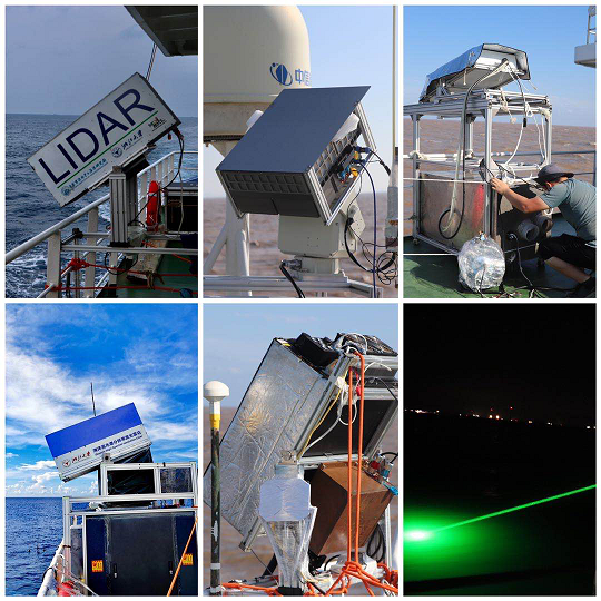 激光雷达全部自主研制海洋光学遥感探测机理与模型研究项目完成秋季