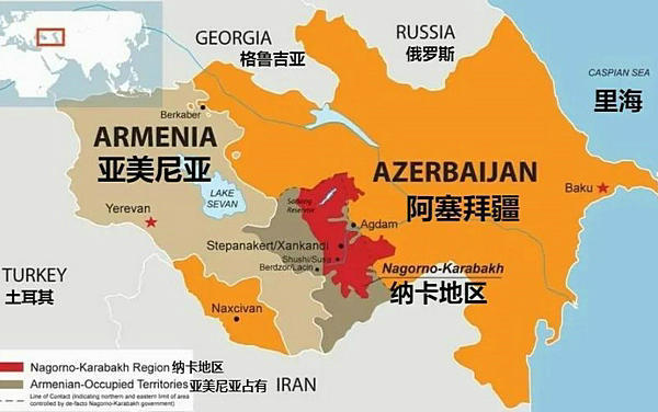 纳卡本是弹丸之地,为何亚美尼亚和阿塞拜疆,为它冲突不断