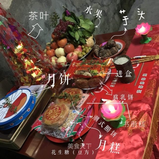 拜月娘的贡品