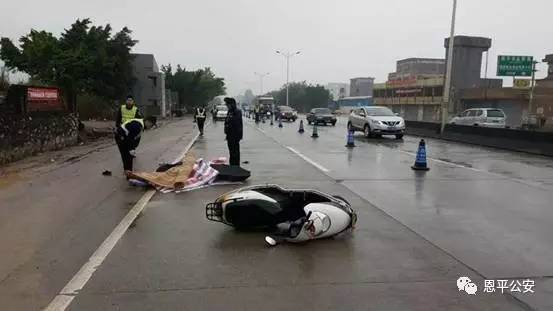 恩平男子驾驶大货车肇事逃逸 被撞男子当场遇