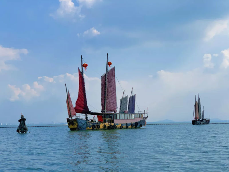 水韵帆影贡湖湾赏风帆太湖