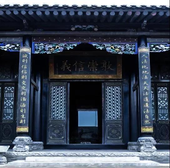 康百万庄园楹联中的文化,后人晓一二也是终身受用