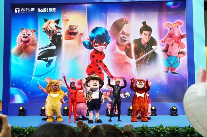 方特动漫家族亮相中国国际动漫节熊出没怪兽计划要开播啦
