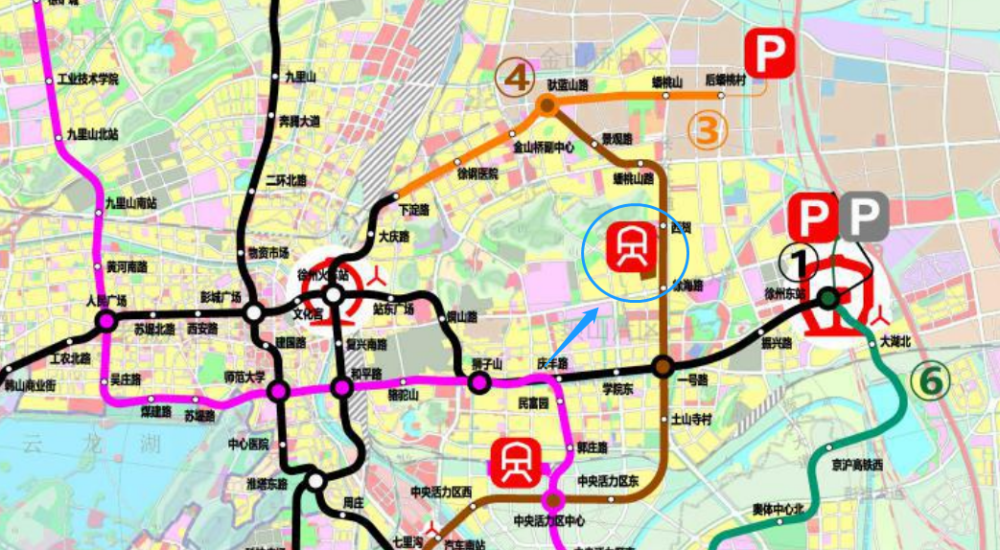 宗申搬迁,这里将建徐州地铁4号线!这2个车站也开始招标建设