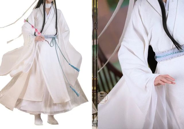 《天官赐福》动画cos服上线,谢怜的白道袍好仙,灵文这