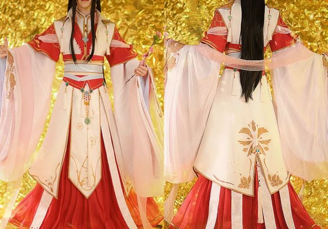 《天官赐福》动画cos服上线,谢怜的白道袍好仙,灵文这