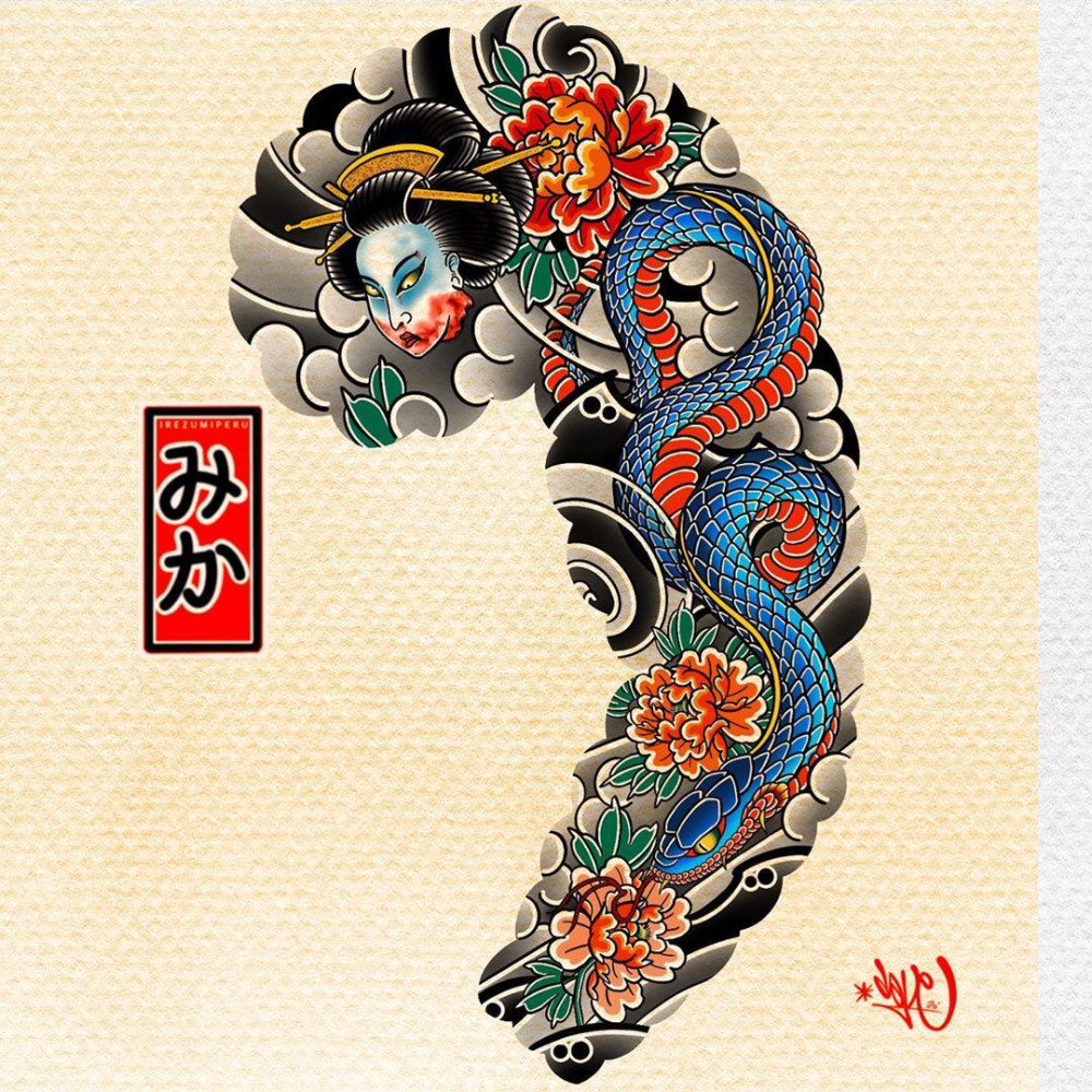 老传统纹身图案 上海由龙纹身整理
