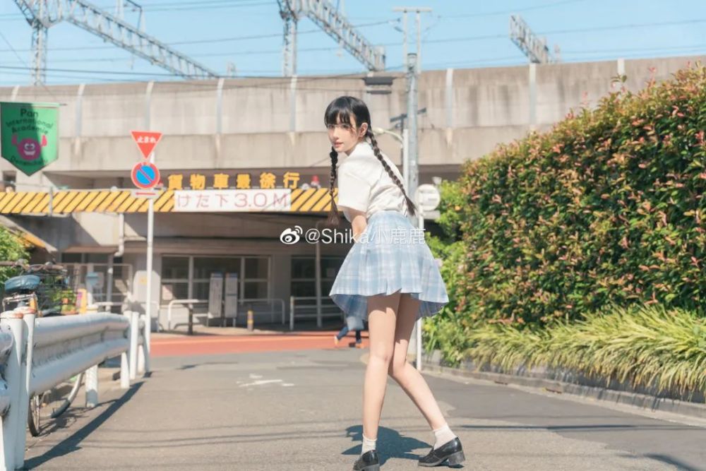 shika小鹿 学生jk