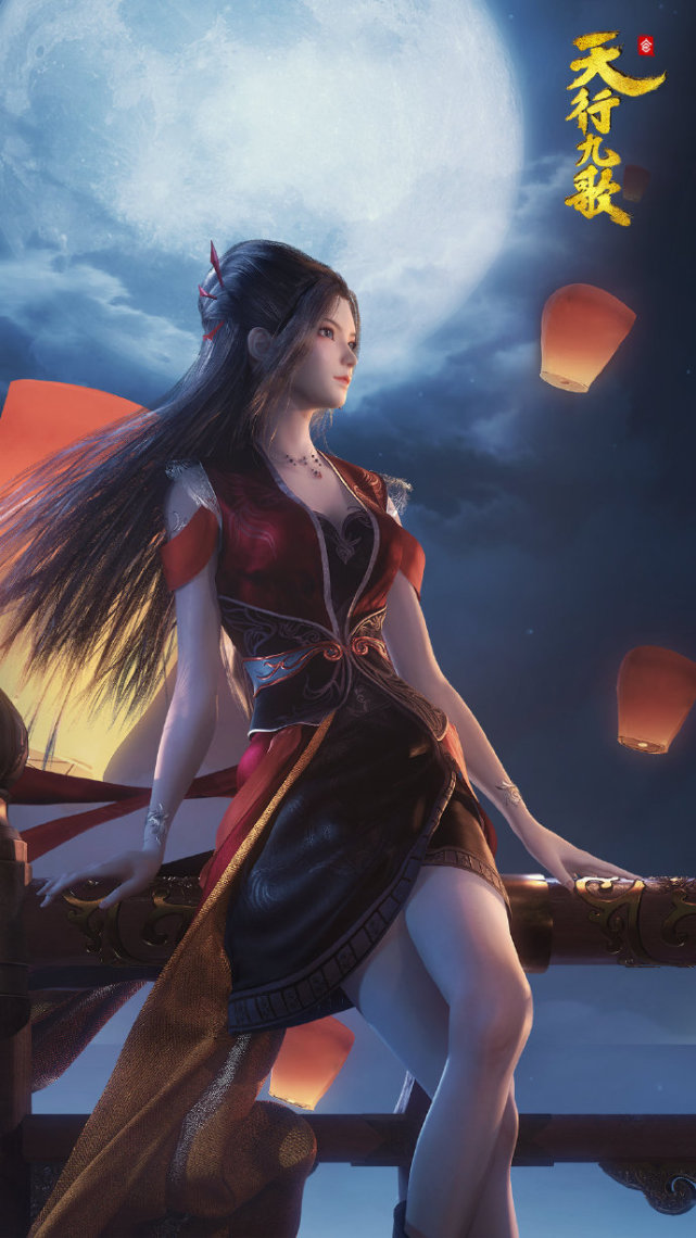 玄机动漫中秋贺图:秦时明月最为瞩目,斗罗大陆小舞三哥共舞!