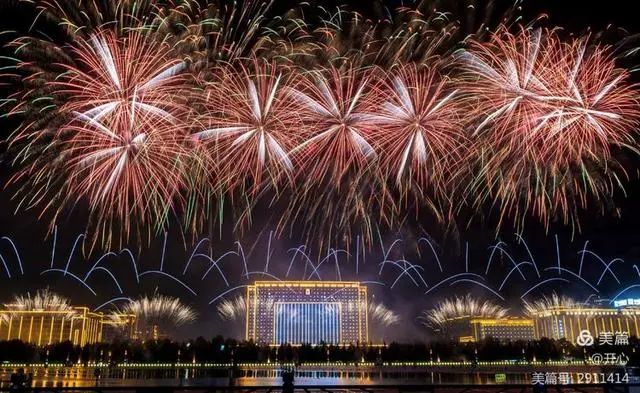 2020年央视中秋晚会现场,神都洛阳火树银花不夜天
