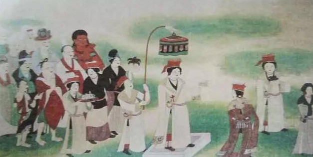 吐蕃装吐蕃装,即吐蕃族之衣冠.