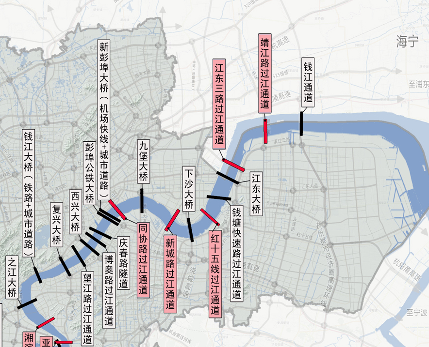 红十五线规划过江通道,绕城高速有望变身城市快速路!