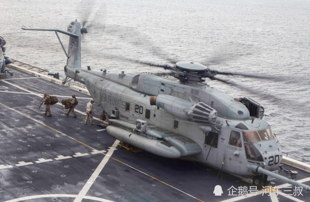 ch-53e"超级种马"运输直升机