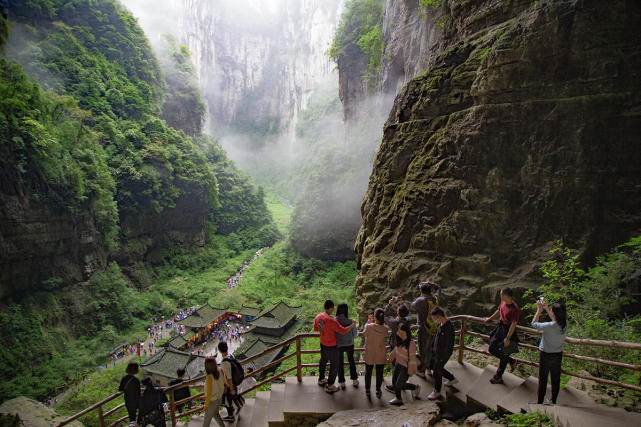 国庆同游武隆天生三桥 共赏大片取景地