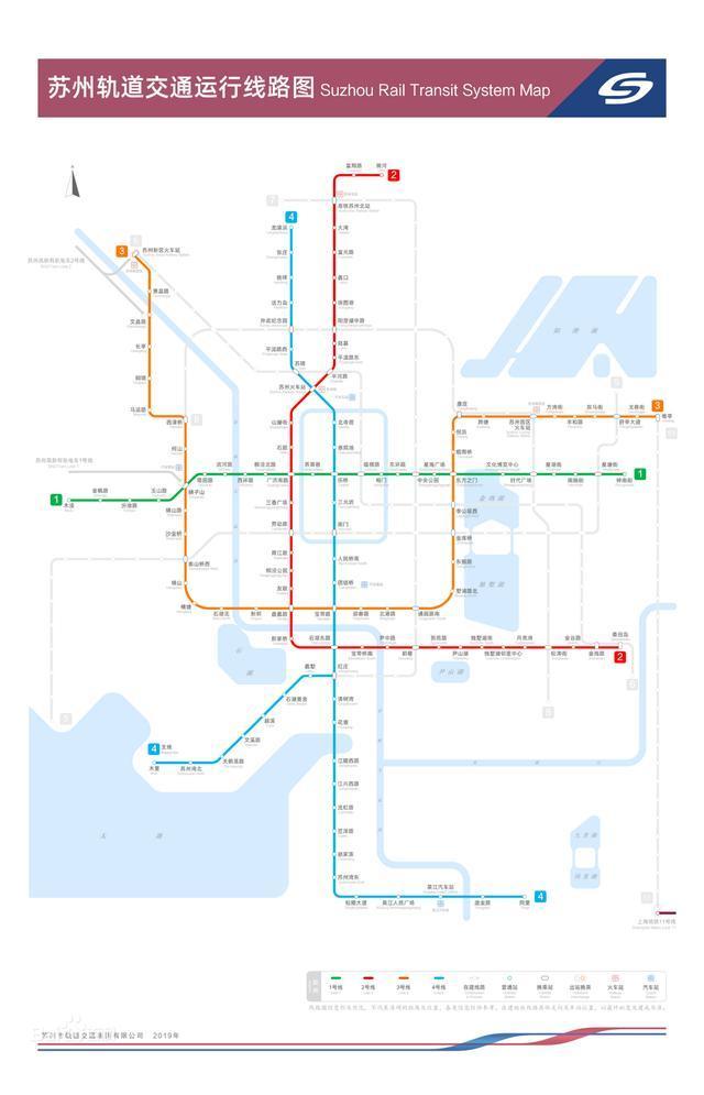 苏州在建地铁5,6,7,8,s1号线,在建里程186千米