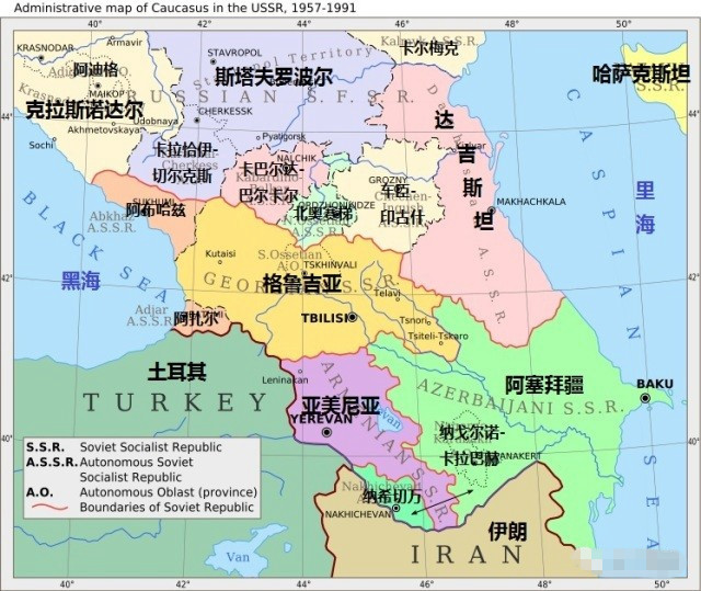 伊朗与阿塞拜疆和亚美尼亚交界,纳卡地区更是近在咫尺.